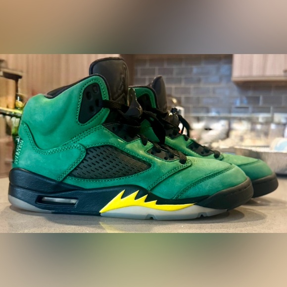 Nike Air Jordan 5 Retro SE ‘Oregon Ducks’ – Men’s Size 7 – CK6631-307 - Picture 1 of 8